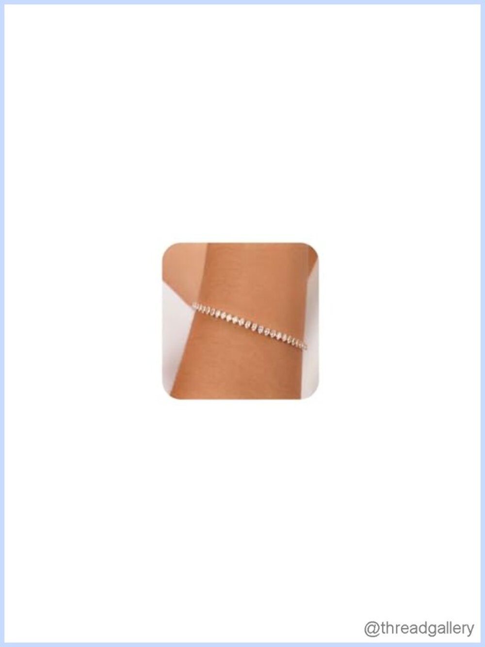14K Gold Plated Cubic Zirconia Tennis Bracelet, Adjustable, Gift For Her